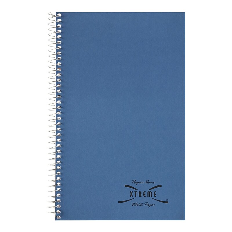 National Brand Xtreme 1-Subject Notebooks, 6" x 9.5", College Ruled, 80 Sheets, Blue (33560) image 1