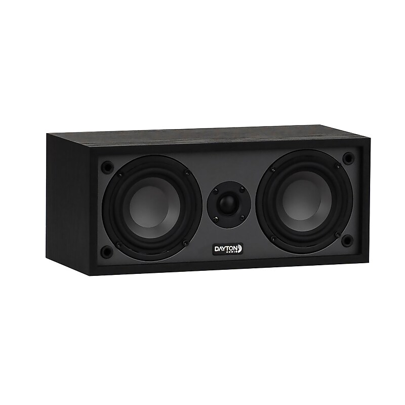 Dayton Audio Classic C40 DYTC40BLACK 100W Max Center Channel Speaker, Black image 1