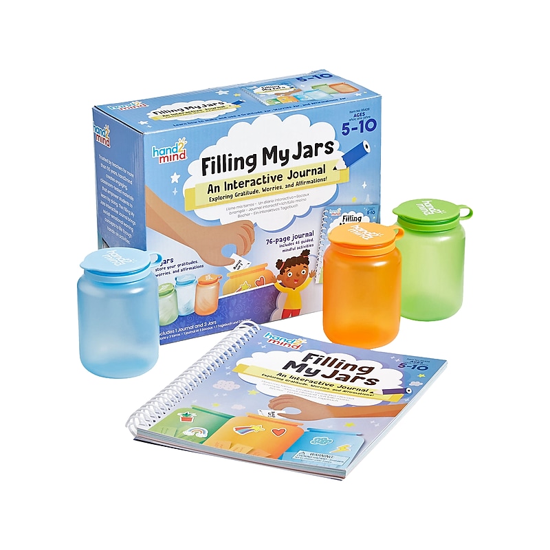 hand2mind Filling My Jars Interactive Journal, Multicolor (95426) image 1