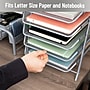 Mind Reader 5-Tier Stackable Paper Desk Tray Organizer, Metal, Silver (5TPAPER-SIL)~#|#~E89773D3-4AF5-438F-B78419E87C81F9EE_sc7