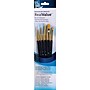 Princeton RealValue Short Handle Mixed Media Synthetic Taklon Variety Brush Set, 6/Set, 2 Sets/Bundle (PBXPR9132-2)~#|#~E89AF0FA-C940-48B1-95CC9CE7893C2861_sc7