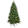 Nearly Natural 6' Grand Teton Spruce Flat Back Artificial Christmas Tree with 180 Clear LED Lights (T1863)~#|#~E89FB885-10AF-43C5-B722373B16ADF0A8_sc7