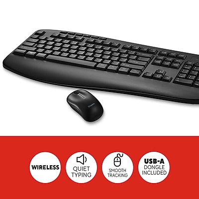 Staples TECH Wireless Keyboard and Optical Mouse Combo - Thumbnail 2