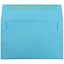 JAM Paper A10 Booklet Envelope, 6" x 9 1/2", Blue, 100/Pack (95443d)~#|#~E8A0FB50-275F-4627-A878ABF9AB0E2750_sc7