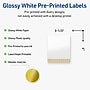 Avery Laser/Inkjet Rectangle Multipurpose Labels, 4" x 3-1/3", White, 40/Pack (S00-EWT)~#|#~E8A150D5-5A0B-4A3D-A487059E7C2F03C5_sc7