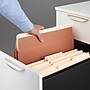 Staples Reinforced File Pocket, 3.5" Expansion, Legal Size, Brown, 25/Box (ST418319)~#|#~E8A1E153-923B-47E2-B26DF31F9EF684F9_sc7