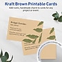 Avery Integrated Cards, 4" x 6", Matte Kraft Brown, 20/Pack (95344)~#|#~E8A6D66A-B49E-4FCC-8AC3981E73B43FEA_sc7