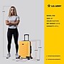 US Army FOX 20" Hardside Carry-On Suitcase, 4-Wheeled Spinner, TSA Checkpoint Friendly, Mustard (USLFOX00S-MUS)~#|#~E8AA59F5-0A2A-4321-9E8176FC84B97F97_sc7