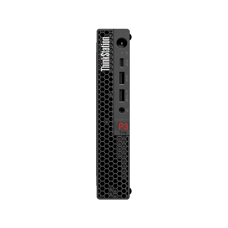 Lenovo ThinkStation P3 Tiny Desktop Computer, Intel Core i7-13700T, 32GB Memory, 1TB SSD (30H00014US) image 1