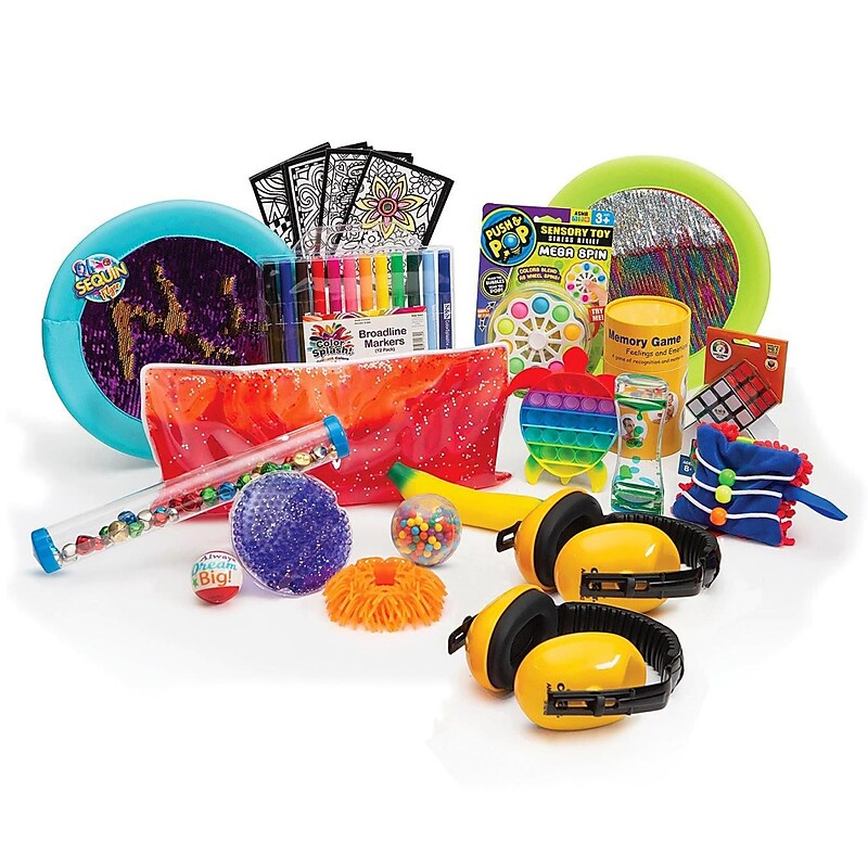 S&S Worldwide Calming Kit, Manipulative, Assorted Colors (LR4538) image 1
