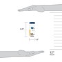 SmartCompliance 1" x 3" Metal Detectable Fabric Adhesive Bandages, 25/Box (FAE-3010)~#|#~E8B5A72D-AD24-49FC-BBF9DBDDEA0F755B_sc7