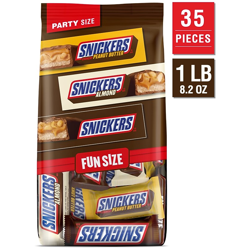 Snickers Miniatures Mixed Assorted Chocolate Variety, 24.02 oz. (460322) image 1