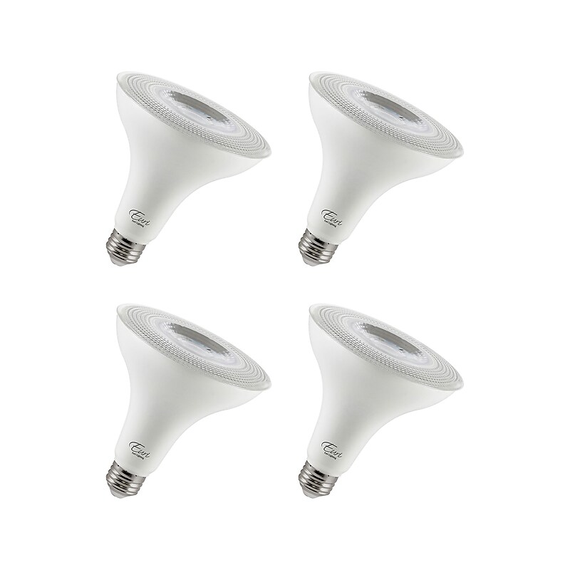 Viribright 12-Watts Soft White LED Floodlight Bulb, 4/Box (450159-ES) image 1