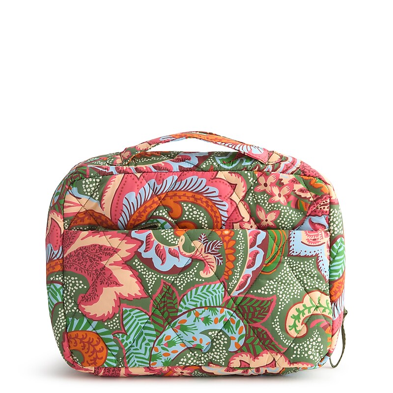 Vera Bradley Hanging Travel Organizer, Leaf Me Not Paisley (50183-22537) image 1