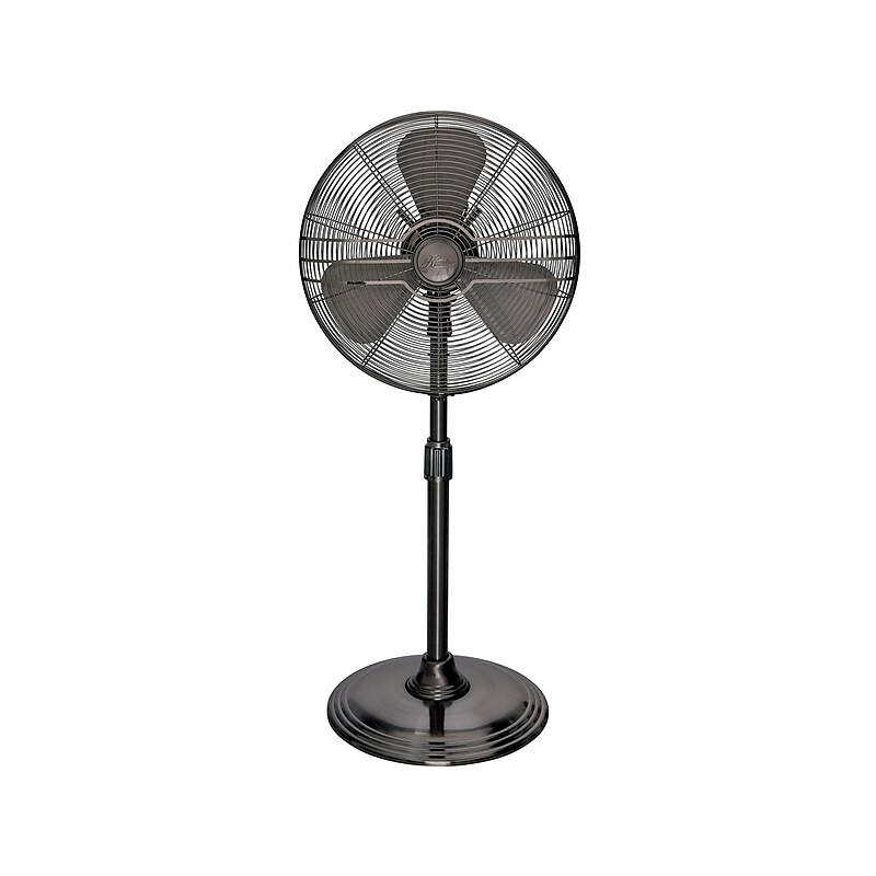 Hunter Retro 16" Oscillating Floor Fan, 3-Speed, Onyx Copper (90439) image 1