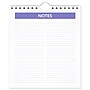 2026 AT-A-GLANCE 6.5" x 7.5" Monthly Wall Calendar, White/Purple (PM5-28-26)~#|#~E8C05365-9BA8-46FB-B217C402CBA98D2A_sc7