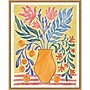 Amanti Art Cyprus and Orange Still Life V by Janelle Penner Framed Canvas Wall Art Print, 23" x 28" (A42677521108)~#|#~E8C06EC1-252D-462D-BE19898050920CAF_sc7