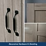 Sauder Select 71"H Storage Armoire, 2 Drawers, Silver Sycamore (426126)~#|#~E8C21A8D-68A0-4F3C-9CB54D0084E4A8DC_sc7
