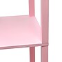 Creekwood Home Classix 62.5" 3-Tier Storage and Display LED Floor Lamp with White Linen Shade, Light Pink (CWF-3007-LP)~#|#~E8C2BF9A-9755-4A33-B7D3B91C15F726CC_sc7