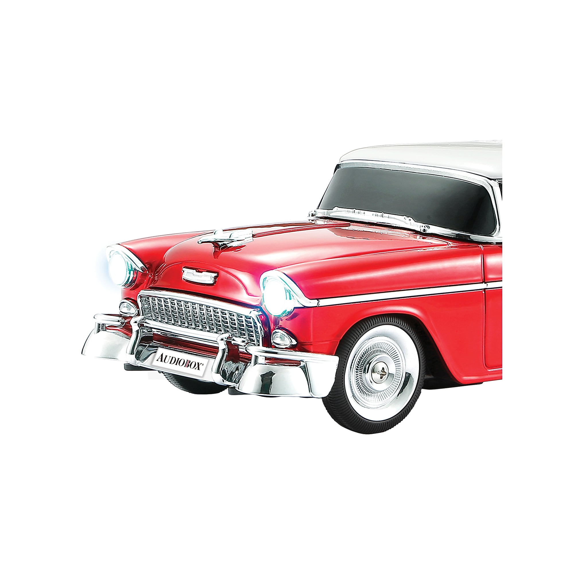 Audiobox Retro Ride Wireless Bluetooth 1955 Replica Car Speaker, Red (TRK-5500BYRD) Sansujyuku sansujyuku.com