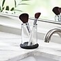 mDesign Glass Pencil Cup, Clear/Matte Black (26031)~#|#~E8C69063-C0EA-4B60-8AE9CE6034807B15_sc7