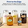 Avery Laser/Inkjet Oval Multipurpose Labels, 1" x 2", White, 600 Labels/Pack (94053)~#|#~E8C699F8-91A6-4C64-89FDBB1199BB3332_sc7