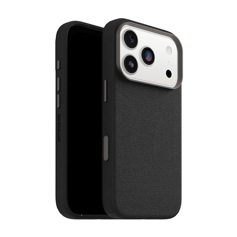 OtterBox Symmetry MagSafe Phone Case for iPhone 17 Pro, Shock Absorbing, Noir Ash (77-99044) image 1