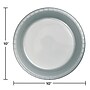 Creative Converting Touch of Color 10" Plastic Plates, Shimmering Silver, 240 Plates/Carton (28106031)~#|#~E8CC4171-8BC9-4E6B-8B8387D0FA3D6DC0_sc7