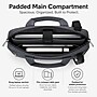 Vangoddy Wave Nylon Messenger Bag, Black (NBKLEA603)~#|#~E8CE782B-6BC0-4B0C-A8805988E937D5DC_sc7