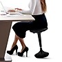 Uncaged Ergonomics Armless Wobble Active Sitting Balance Stool, Faux Leather, Black (WSL-B)~#|#~E8CF52DD-CD92-4382-B17D3C8F4CC52663_sc7