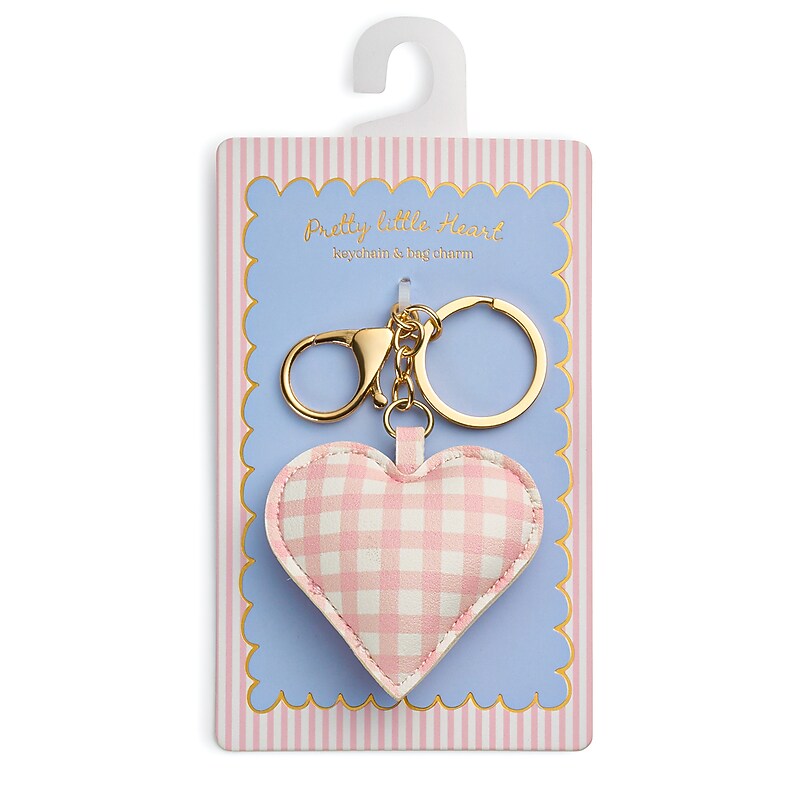Eccolo Recess Club Soft Romance Heart Key Chain, Multicolored (ST923Z) image 1
