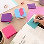 Staples Pop-up Notes, 3" x 3", Berry Blast Collection, 100 Sheet/Pad, 12 Pads/Pack (52225)~#|#~E8DBF6A8-83D4-48B6-8D1629106539F5DF_sc7