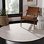 Safavieh Abstract Collection 4' Round Indoor Area Rug, Tufted, Ivory/Beige (ABT141D-4R)~#|#~E8DEA157-2753-4148-AC4303C569CAFBFA_sc7