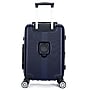TUCCI TESORO 3-Piece Hardside Spinner Carry-On Luggage Set, TSA Checkpoint Friendly, Blue (T0731-20in-BLU)~#|#~E8ECA940-7733-4BCA-97F72A78F4F17905_sc7