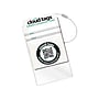 Davis Group Cloud Tags Luggage Tag, White/Green, 4/Pack (10114)~#|#~E8EE7B16-FDA0-41E1-81B7777E74FC7380_sc7