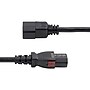 StarTech 10' C14 to Locking C13 Power Cable, Male to Female, Black (87L3-8A00-POWER-CORD) ~#|#~E8F0F874-D10F-49E0-A2C189ECAD280B3E_sc7