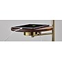 Adesso Joel 60"H Antique Brass Floor Lamp with White Textured Fabric Shade (2622-21)~#|#~E8F15B94-A955-4C0C-89C8EDF607743C77_sc7