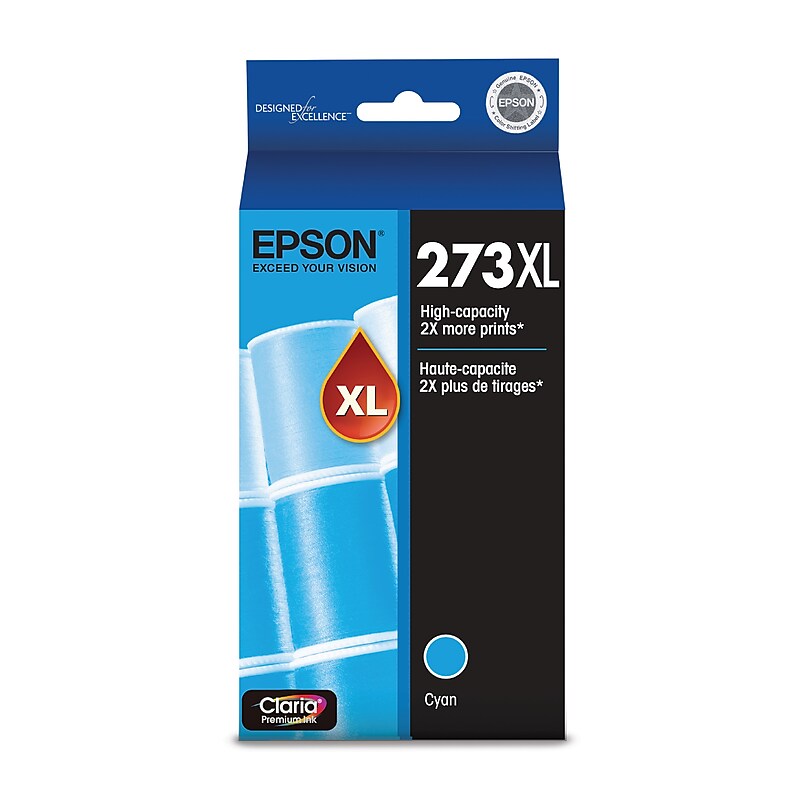 Epson T273XL Cyan High Yield  Ink Cartridge(T273XL220-S) image 1