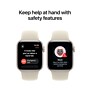Apple Watch SE 3 GPS + Cellular Smartwatch, 40mm, Midnight Aluminum Case with Navy Blue Sport Band, Medium/Large (MJLJ4LW/A)~#|#~E8F77D84-95A6-48C3-A8ECD31B4BE09667_sc7