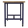 Learniture Ideate Series 72"W x 36"D Butcher Block Table, Beige/Navy (LNT-NOR3009BB-NV-PK-SO)~#|#~E8F79F20-B650-447F-B7776114E7DFE703_sc7