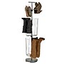 Household Essentials 3‑Tier Adjustable Revolving Shoe Rack with 36 Storage Hooks (HH2132-1)~#|#~E8F8DDD3-E896-457D-B1C65013D976D901_sc7