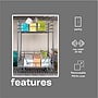 Household Essentials Metal Two-Tier Pull-Out Pantry Organizer, Silver (HH25310-1)~#|#~E8FA26A6-EAB8-4D7F-B1F17D90EF3869DC_sc7
