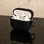SaharaCase Indy Series Italian Suede Leather Case for Airpods Pro 3 (2025), Premium Finish, Scorpion Black (HP00235)~#|#~E8FAFD4C-9BCF-4C18-BD593DF51D86E61A_sc7