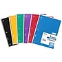 Mead 1-Subject Notebooks, 7.5" x 10.5", Wide-Ruled, 100 Sheets, Assorted Colors, 24/Carton (MEA05514CT)~#|#~E8FD4140-6362-45DA-91B602797B283B35_sc7