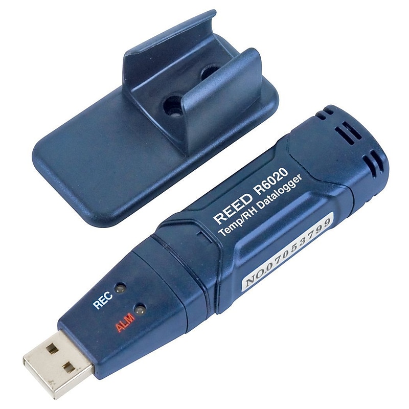 REED Instruments USB Temperature/Humidity Datalogger -40 to 158 degree F (R6020) image 1