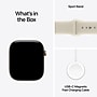 Apple Watch Series 12 GPS Smartwatch, 46mm, Light Gold Aluminum Case with Sand Sport Band, Medium/Large (MJEP4LS/A)~#|#~E9057382-6D35-4056-82DB19C4B3E690F2_sc7