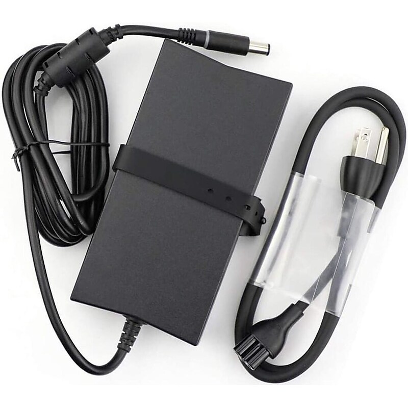 Dell 130W Laptop Adapter & Charger for Dell Laptops, Black (X408G) image 1