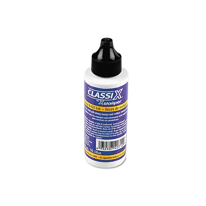 Xstamper ClassiX Ink Refill, Black Ink (036043) | Staples
