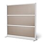 Luxor Oakwood 3-Panel Room Divider, 70"H x 70"W, Oak Grain (PPWL012)~#|#~E90DB034-4A9F-47D9-BE9A493B6CFA2D18_sc7