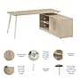Bush Business Furniture Vista 72"W L Shaped Desk with Low Storage Cabinet, Natural Elm (VST005NE)~#|#~E9132CA1-4A62-4247-830E5C1049FB7A65_sc7